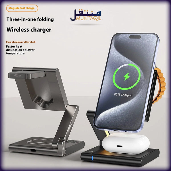 Folding Mobile Phone Headset Watch