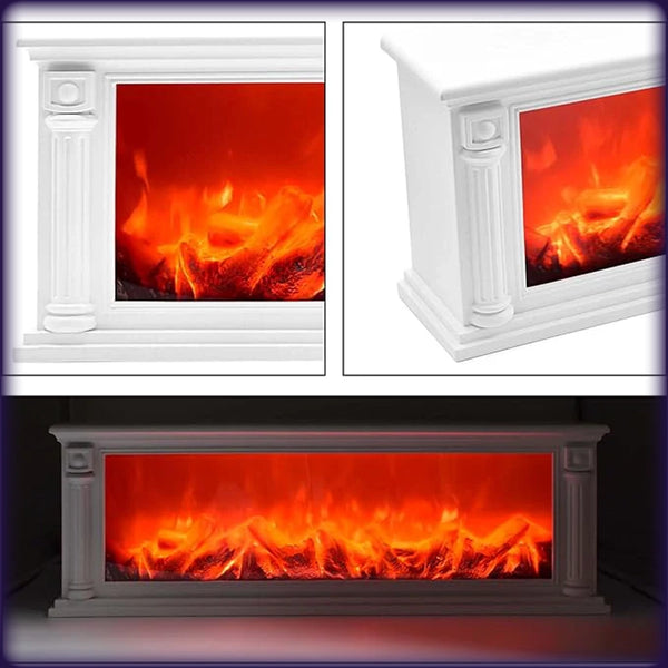 LED Fireplace Lantern